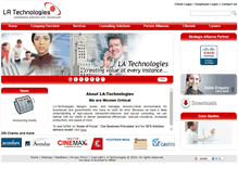 Tablet Screenshot of la-technologiesindia.com
